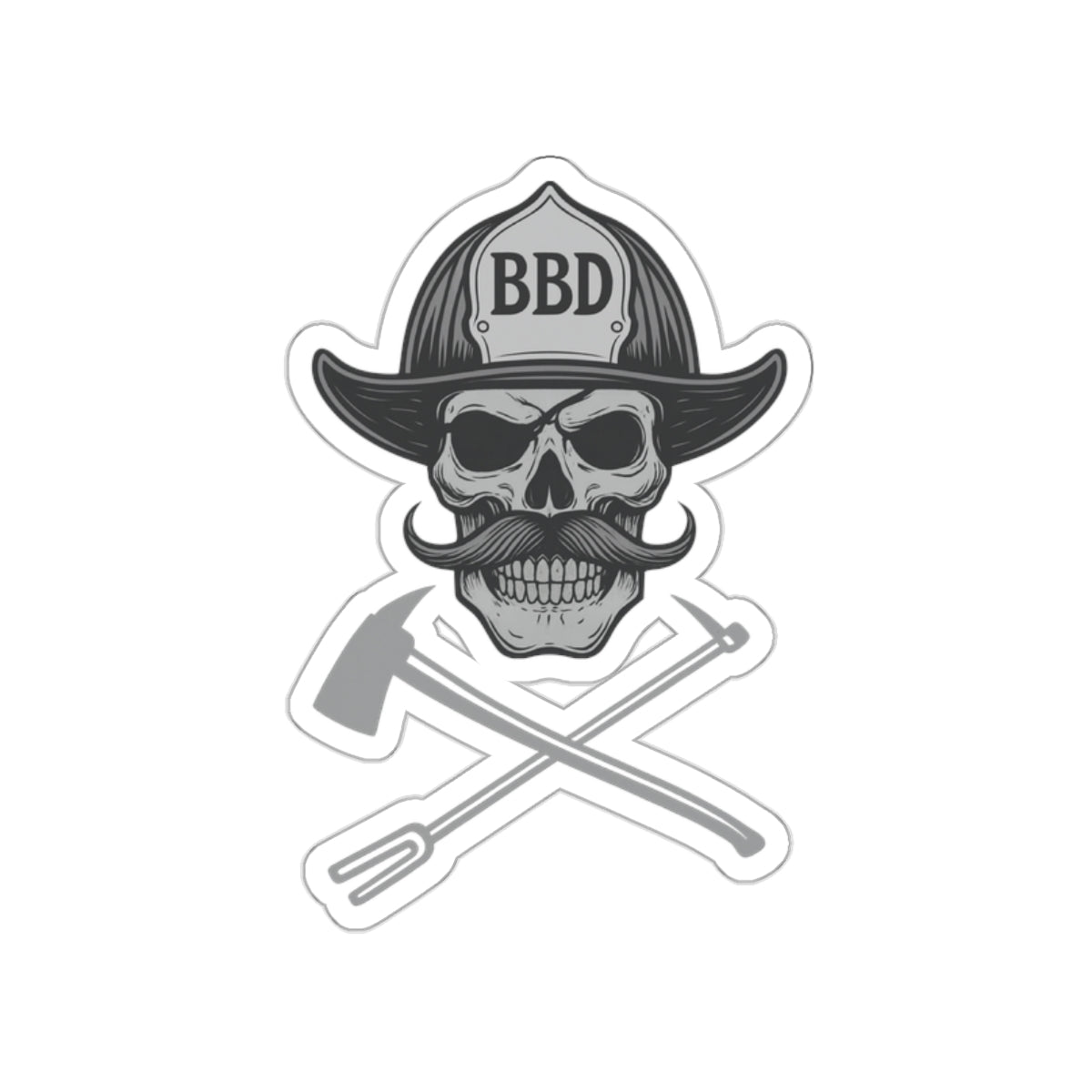 Salty Captain - Die Cut Stickers