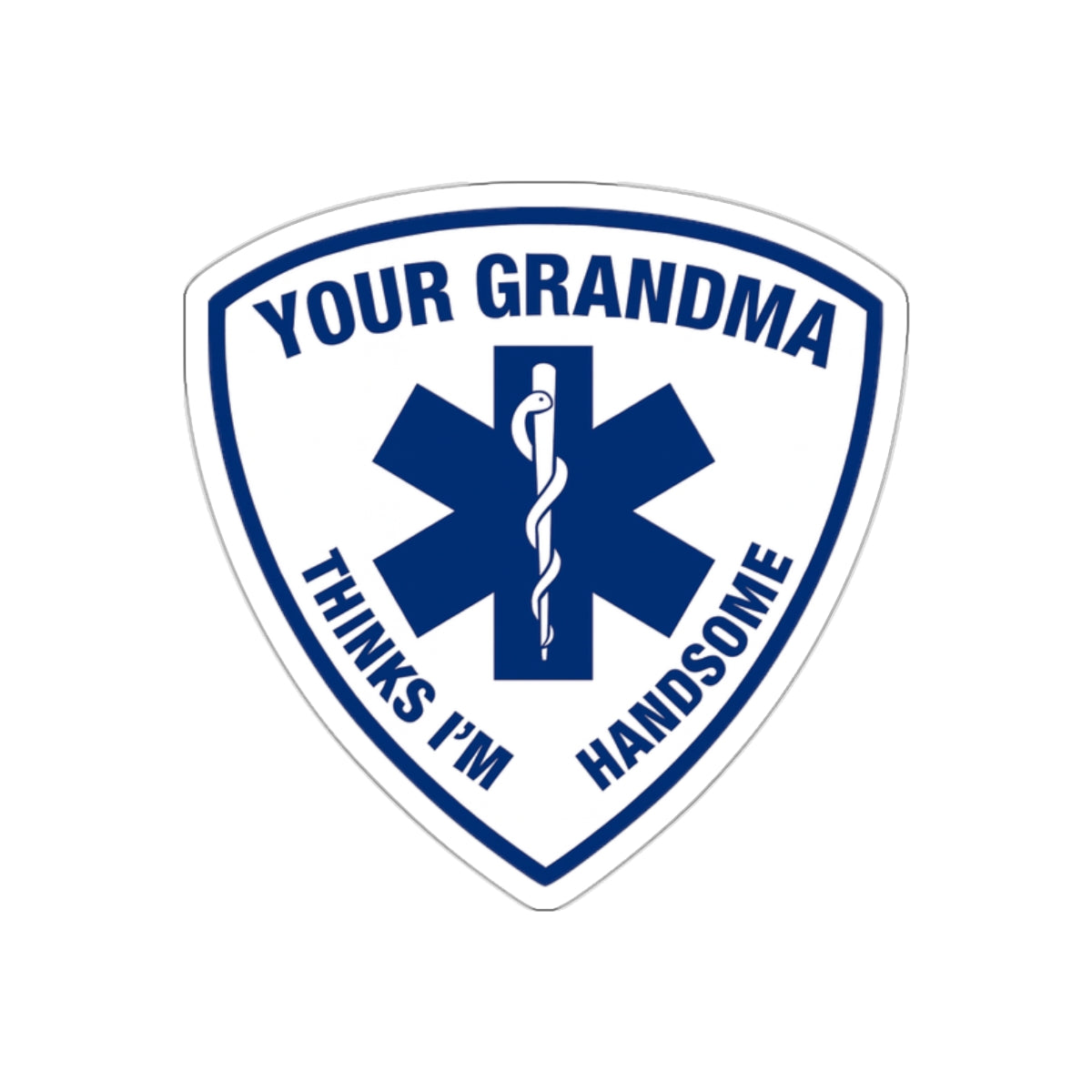Handsome EMT - Die Cut Sticker